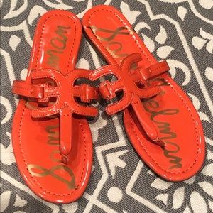 Sam Edelman orange sandal! Brand new! Never worn!